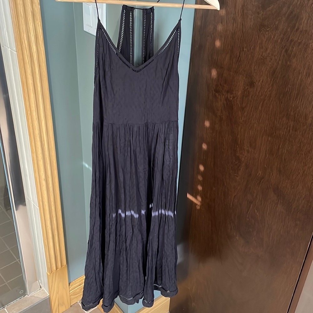 Midi black dress